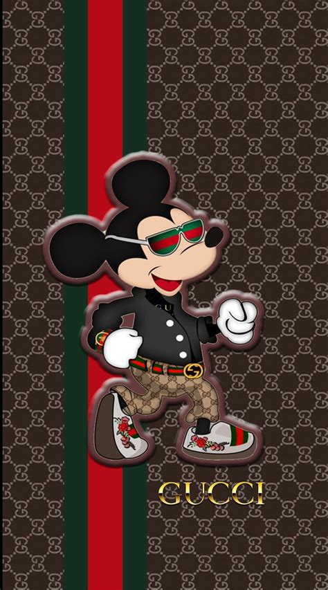 mickey mouse in gucci.